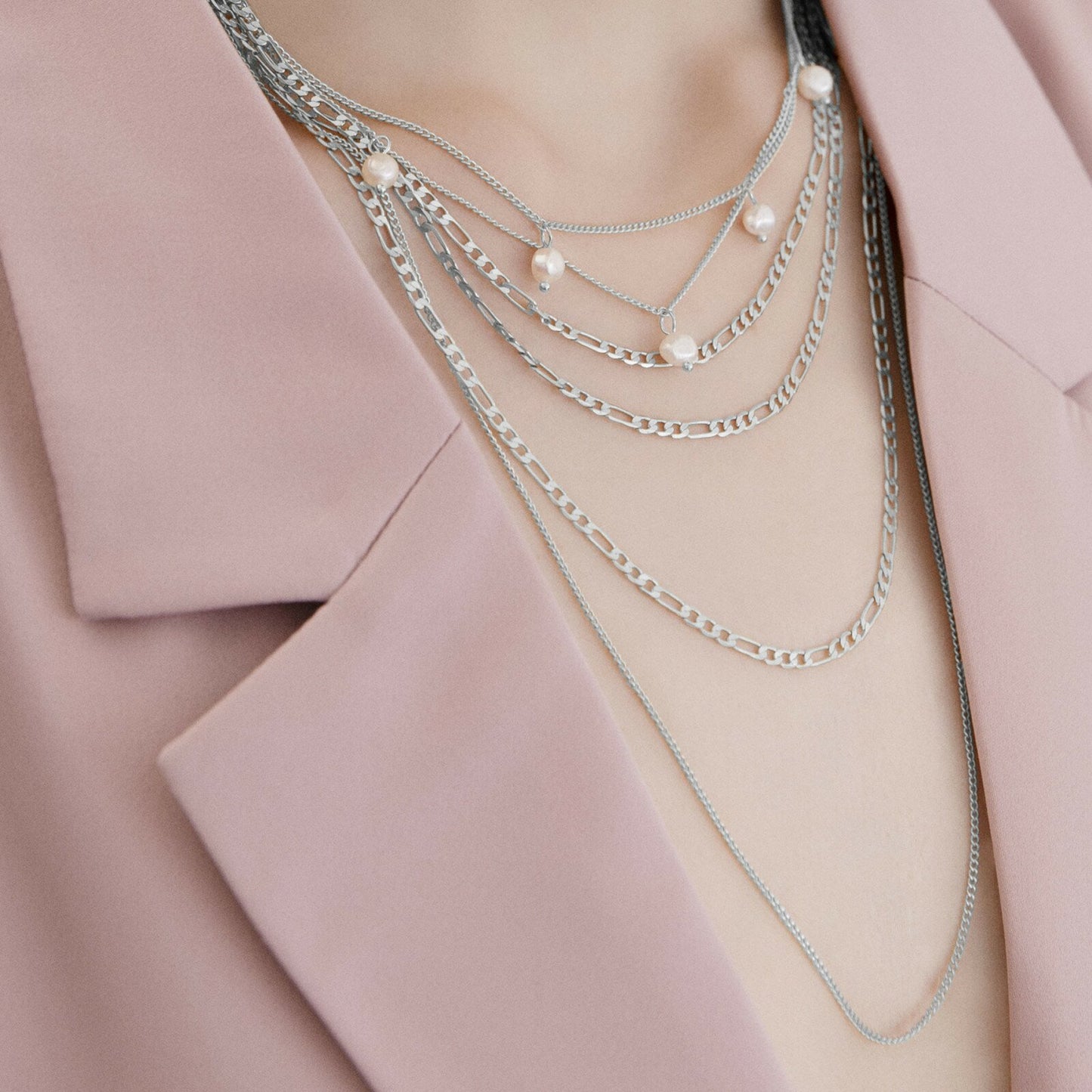 Audrey halskæde. Pre-layered halskæde