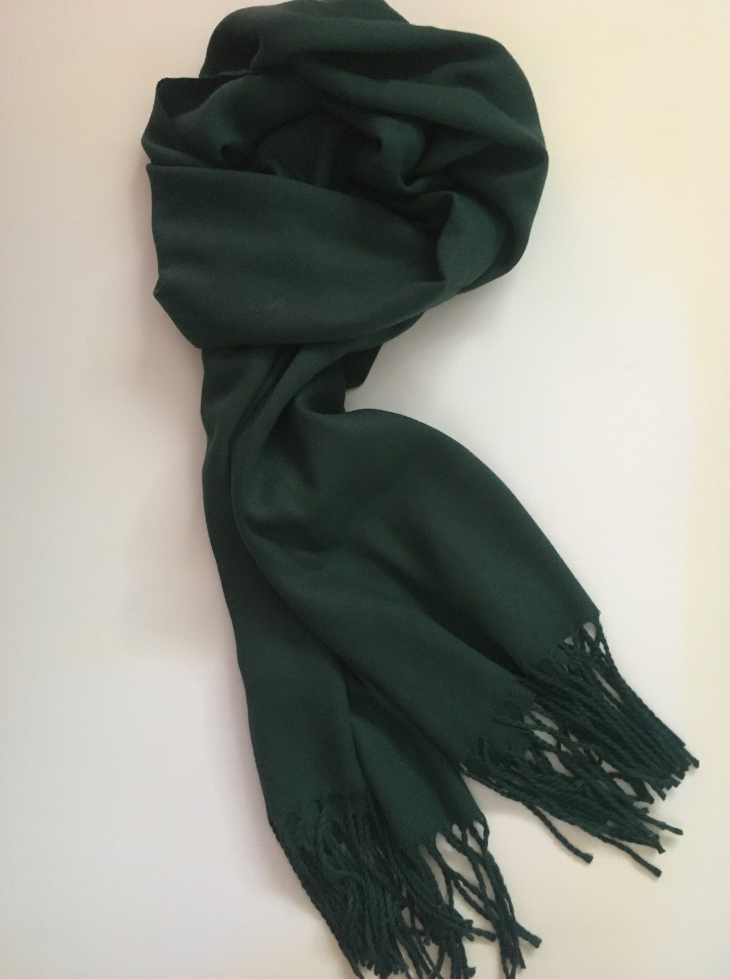 Luna Remarkable scarf.Unisex. Green. Cashmere. Danish Copenhagen