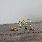 Joy Waterproof Mini Post & Cuff øreringe. Sølv plating. Dansk Copenhagen