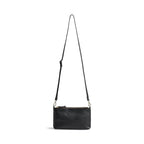 MikalaMBG Crossbody taske. Sort og guld. Læder. Markberg