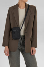 StateMBG Mini Crossbody Mobiltasker. Sort. Recycled polyester. Unisex. Markberg