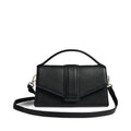ZoeMBG crossbody taske. Sort og guld. Læder. Markberg