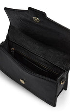 ZoeMBG crossbody taske. Sort og guld. Læder. Markberg