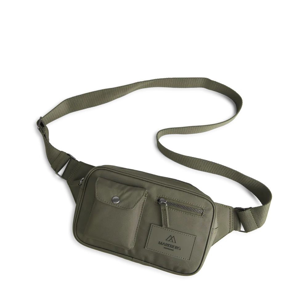 DarlaMBG belt bag for him and her. Unisex. Monochrome green olive. Markberg