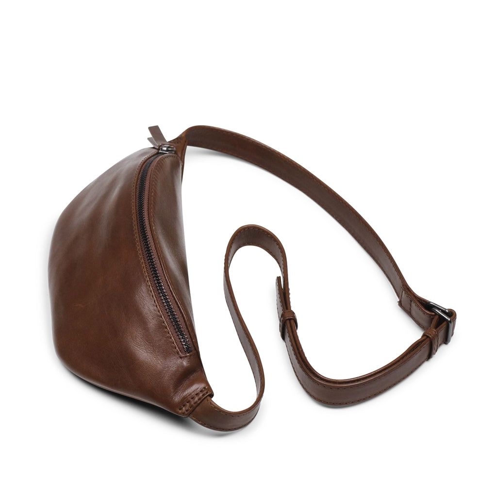 Bæltetaske Pixie bumbag, mavetaske. Antique læder