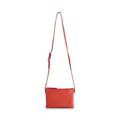 VeraMBG Crossbody taske. Grenadine. Læder grain. Markberg