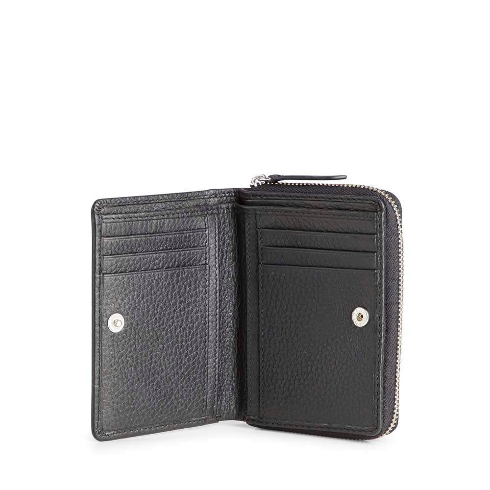 Punge KaiaMBG Wallet. Læder Grain. Sort. Markberg