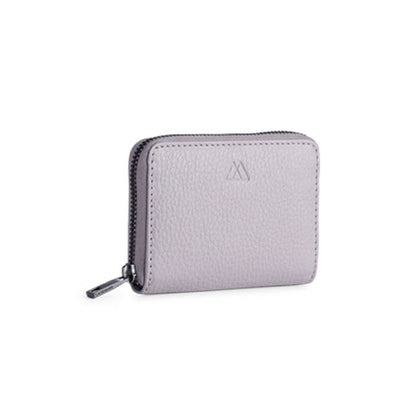 SelmaMBG Wallet pung. Grain læder. Dusty Lavender. Markberg