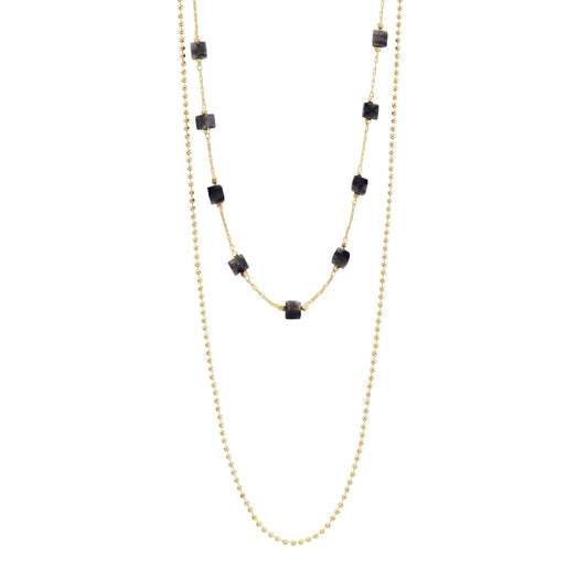 Theodora Chain halskæde. Prelayeret. Guldbelagt. Dansk Copenhagen. 